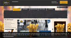 Desktop Screenshot of mccain-foodservice.at
